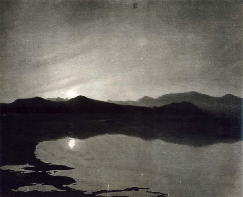 William Stott of Oldham Moonrise china oil painting image